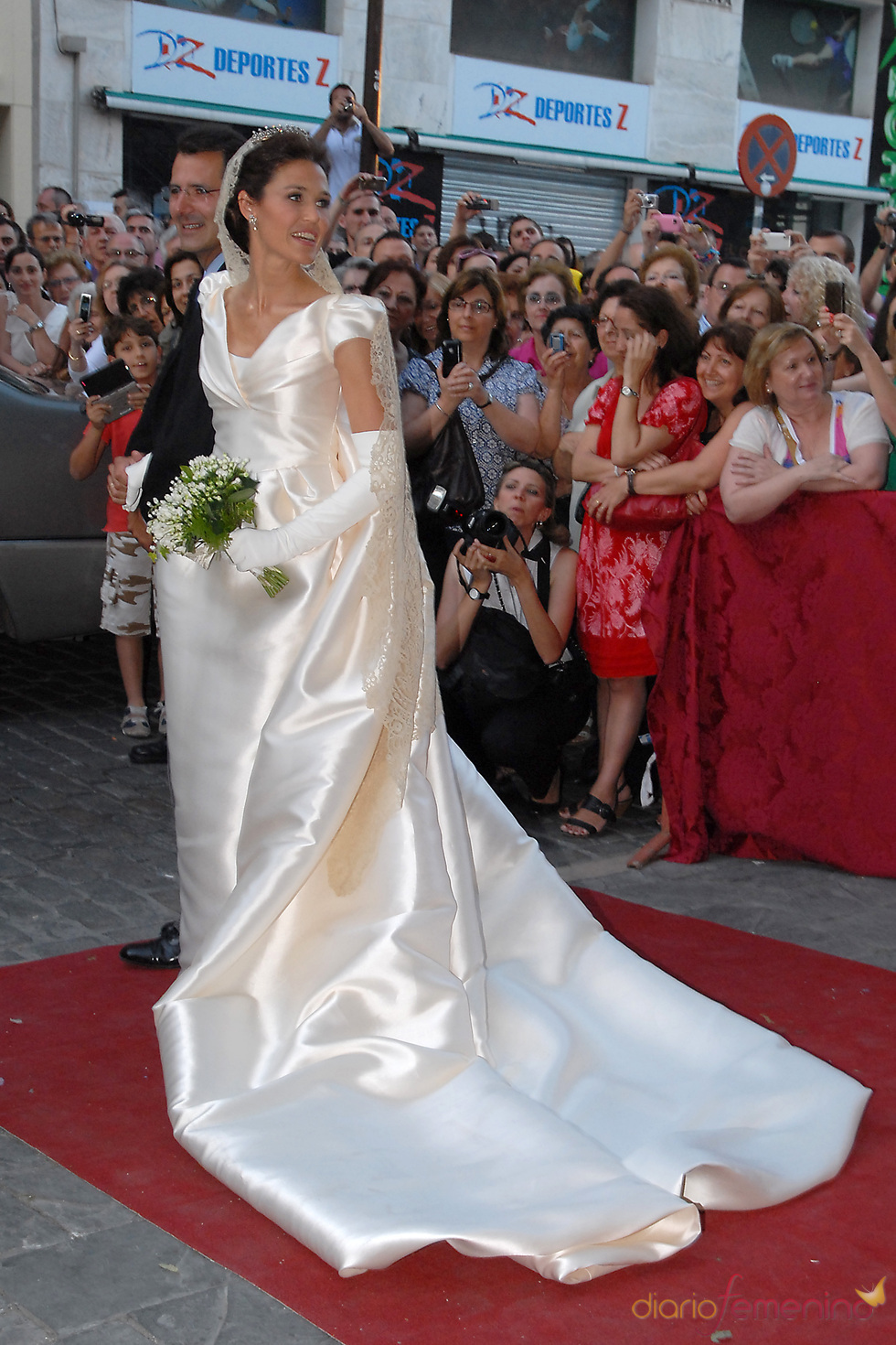 El vestido de novia de Carmen Solís Tello
