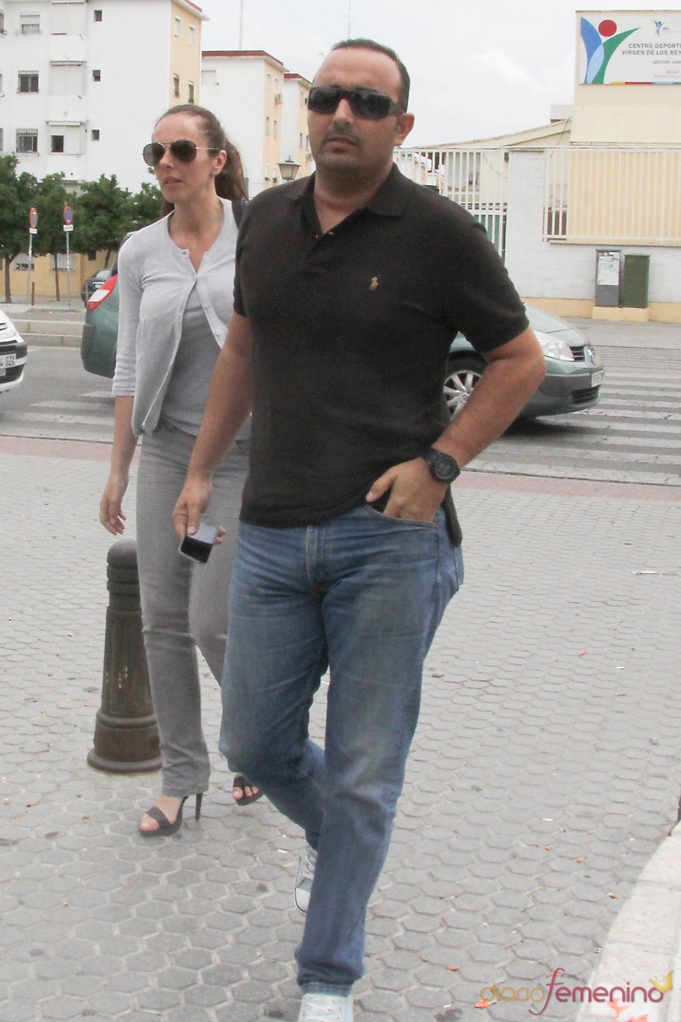 Rocío Carrasco y Fidel Albiac visitan a José Ortega Cano en el hospital