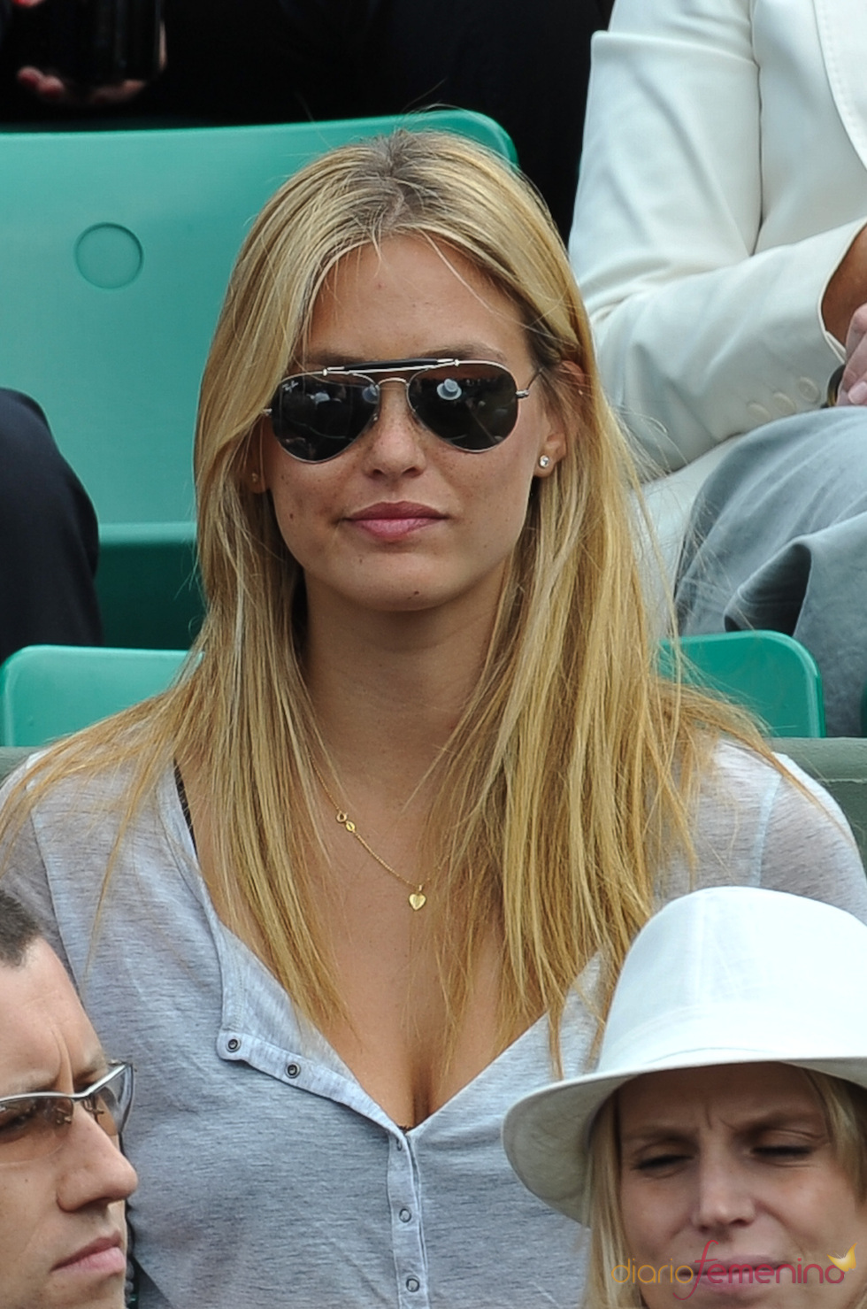 Bar Refaeli en el torneo Ronald Garros