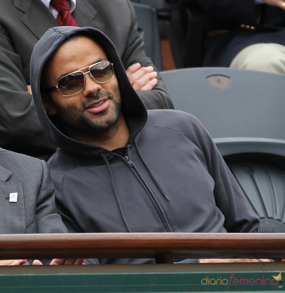 Tony Parker en el torneo Ronald Garros