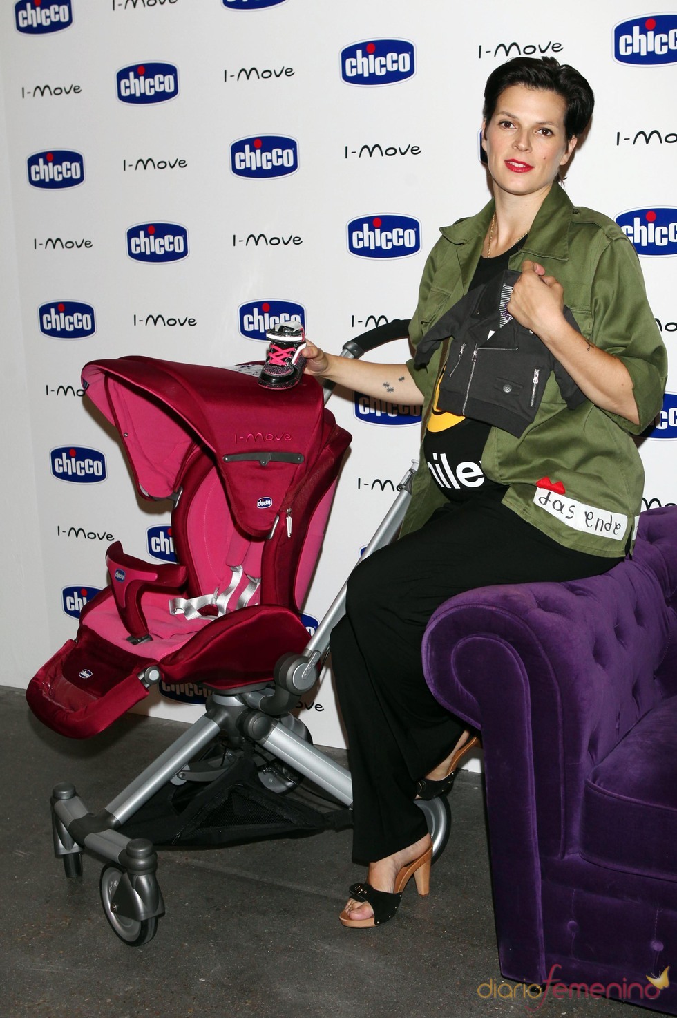 Bimba Bosé, madrina de Chicco