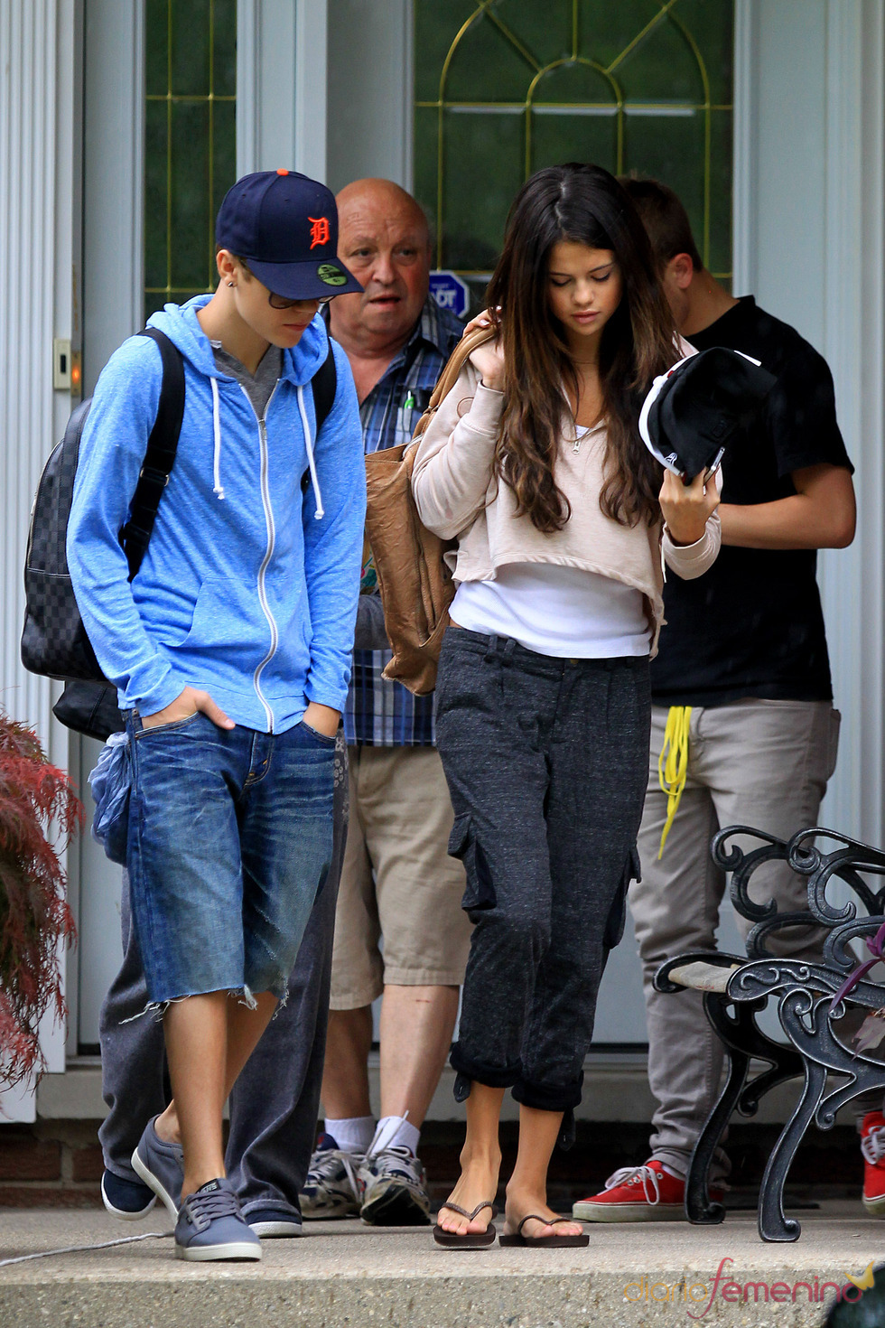 Justin Bieber y Selena Gomez pasean por Canadá