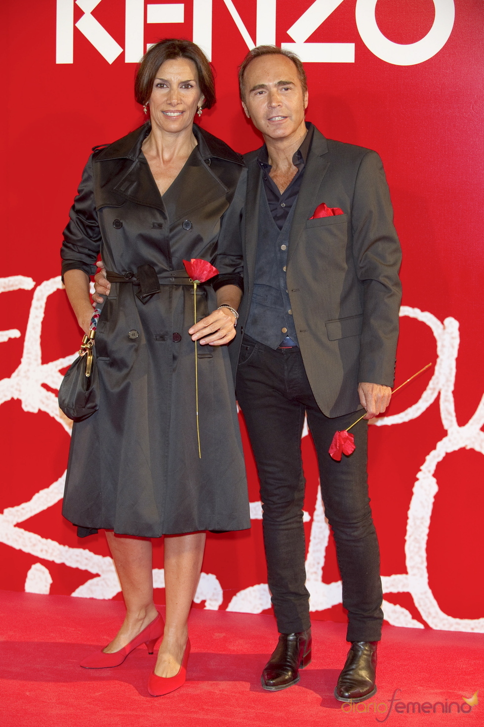 Pastora Vega y Juan Ribó en la fiesta de verano Kenzo 2011