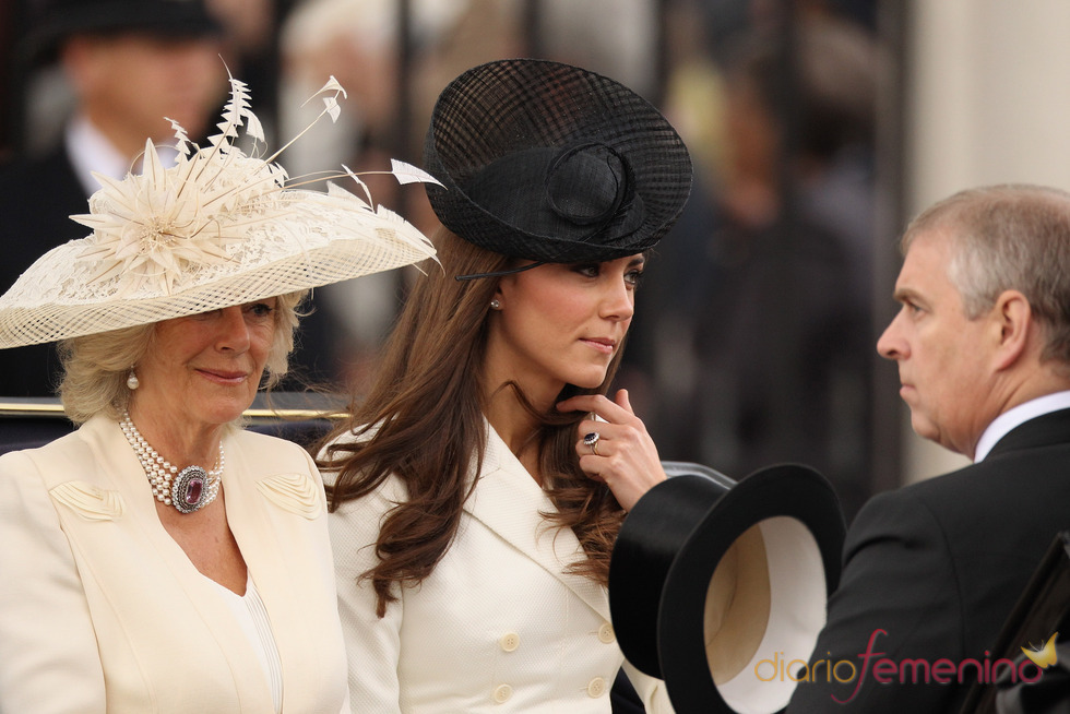 Kate Middleton comparte carruaje con Camilla y el príncipe Andrés en el Trooping of Colour