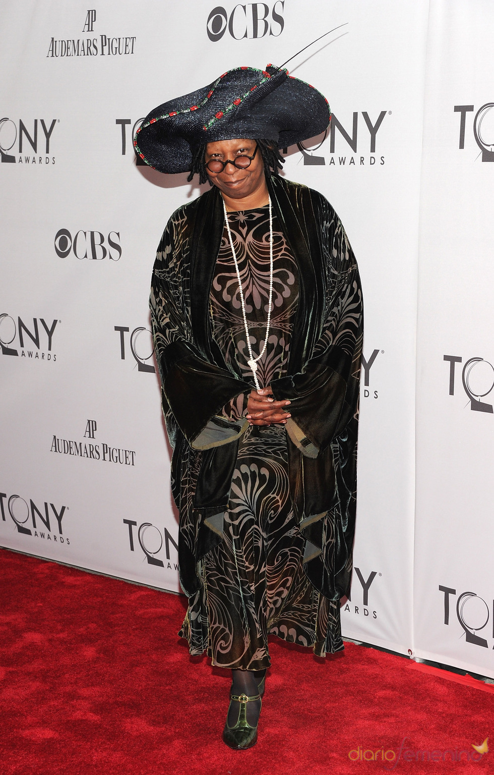 Whoopi Goldberg en la gala de los Tony 2011