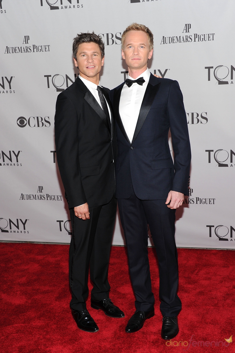 Neil Patrick Harris y David Burtka en la gala de los Tony 2011