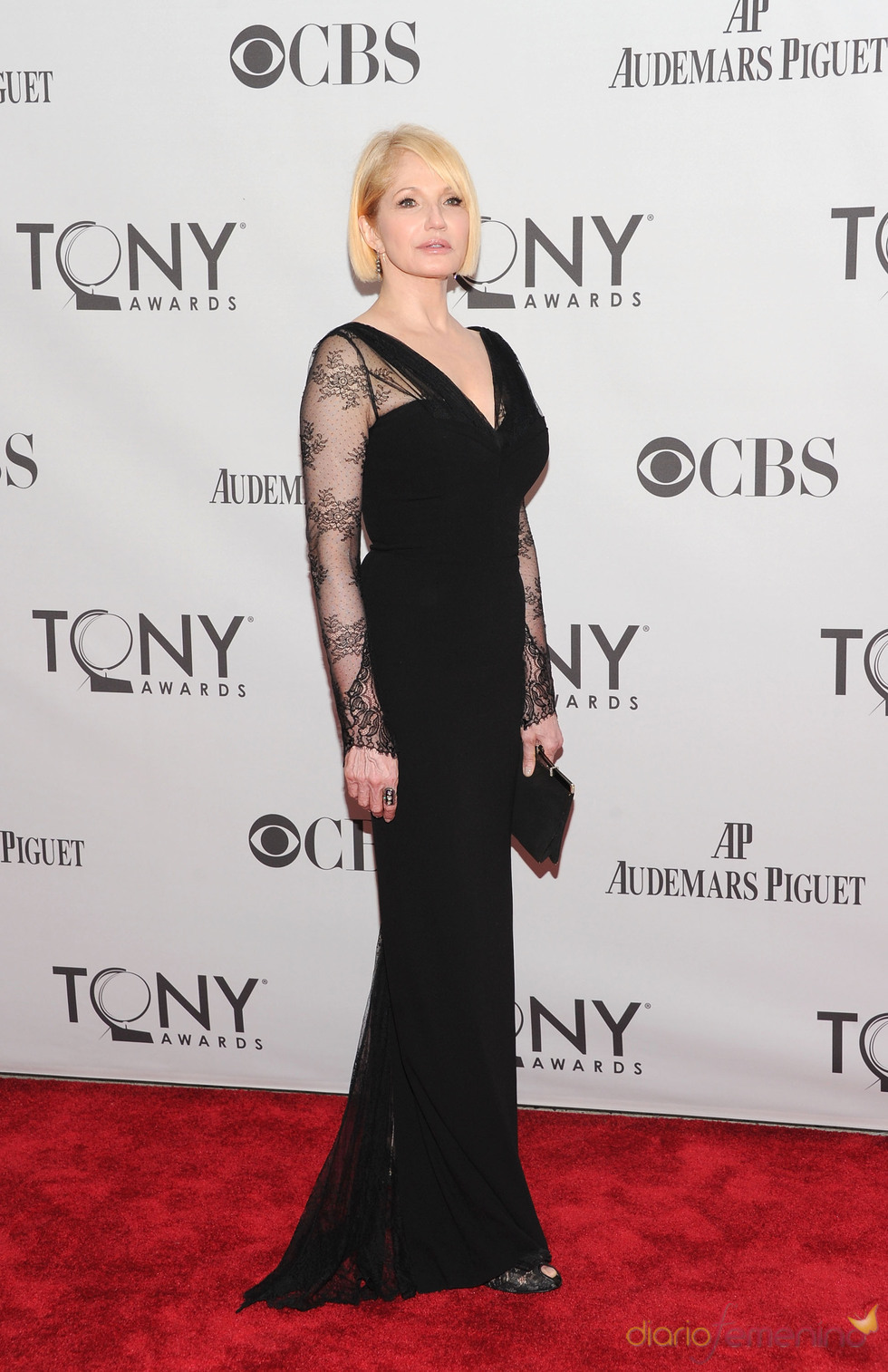 Ellen Barkin en la gala de los Tony 2011