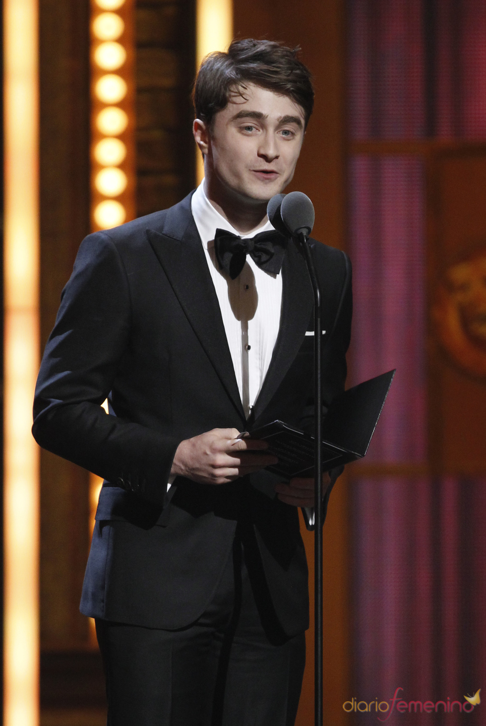 Daniel Radcliffe en la gala de los Tony 2011