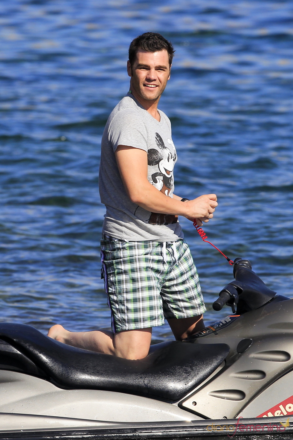 Fonsi Nieto de vacaciones en Ibiza