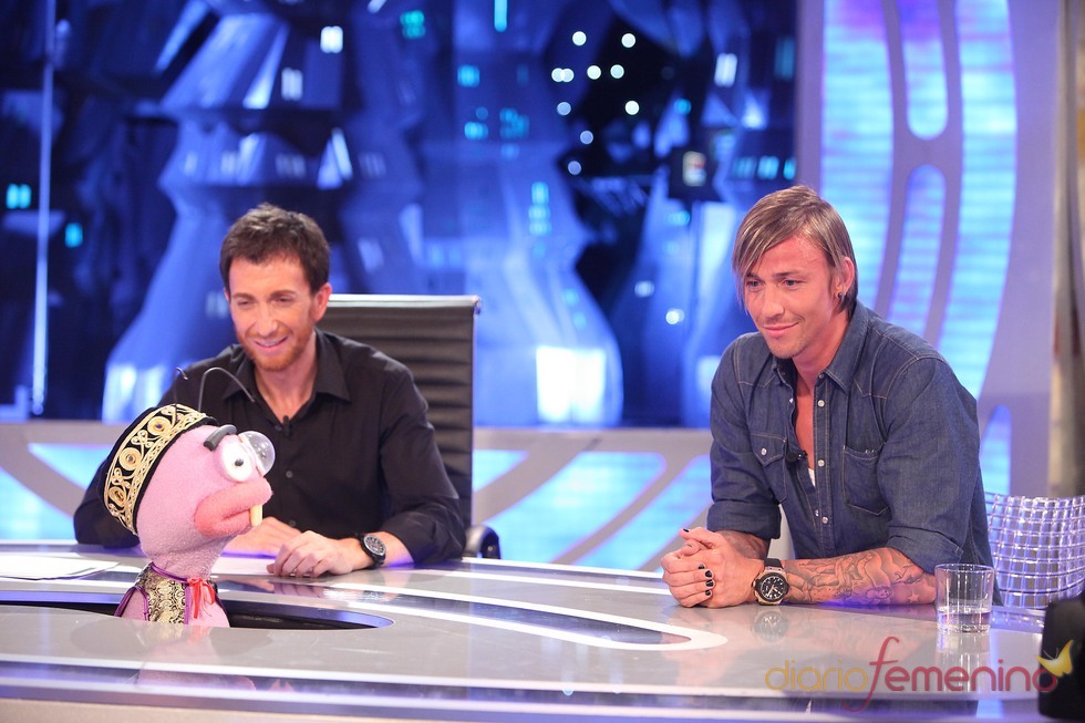 Guti y Pablo Motos en 'El hormiguero'