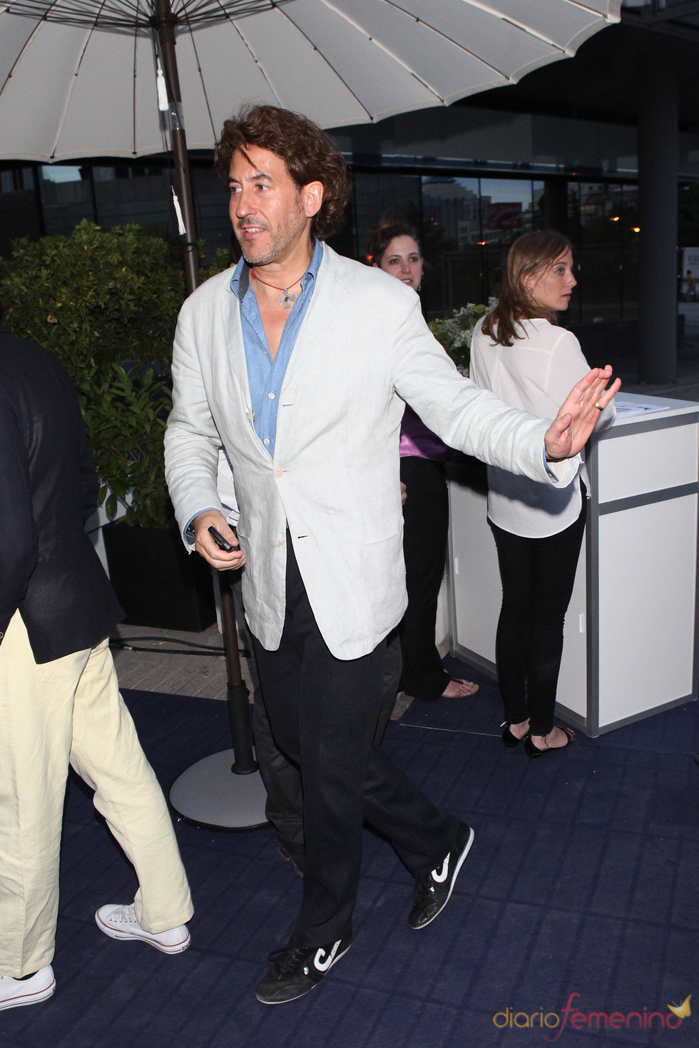 Álvaro de Marichalar en un acto promocional de la firma Jaguar