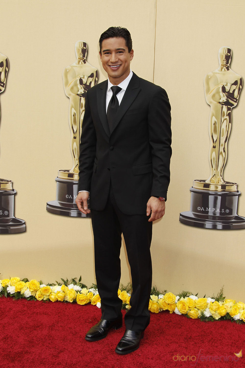Mario Lopez en la Alfombra Roja de los Oscars 2010