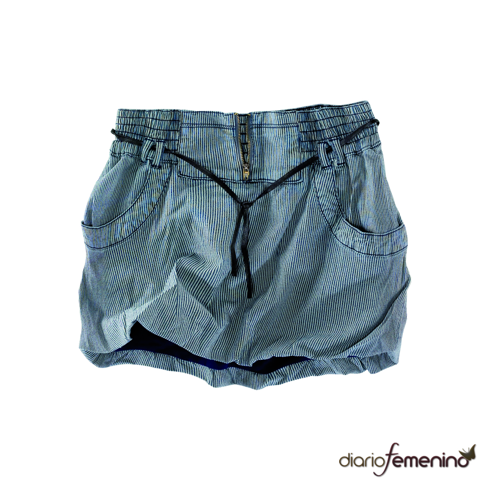 Minifalda bombacho de Pull and Bear