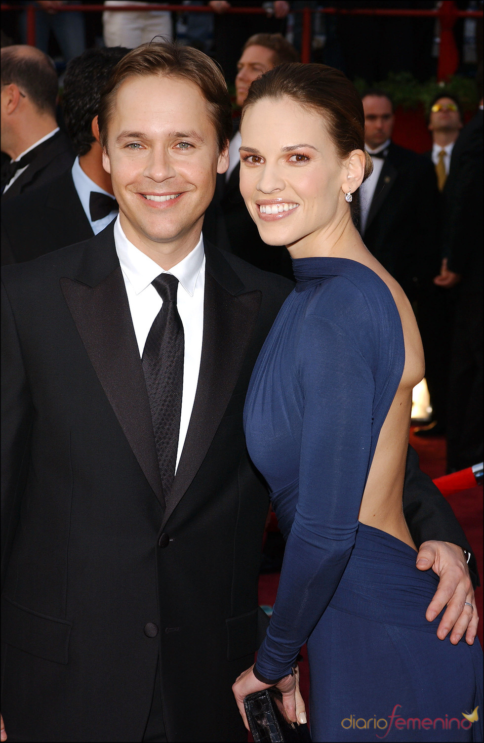 Hilary Swank y Chad Lowe en los Oscar 2005: 11 meses hasta romper