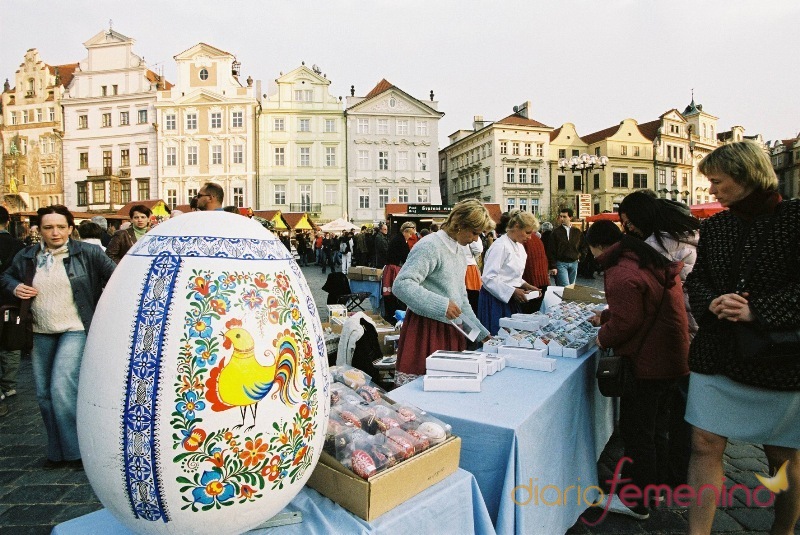 Huevo de Pascua en Praga