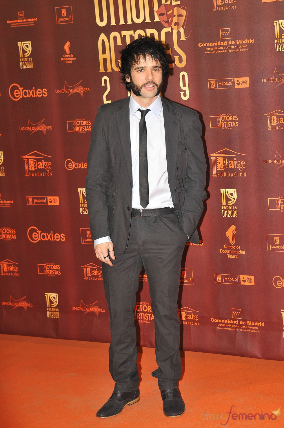 Raúl Peña en los XIX Premios de la Unión de Actores