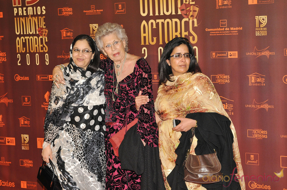 Pilar Bardem en los XIX Premios de la Unión de Actores
