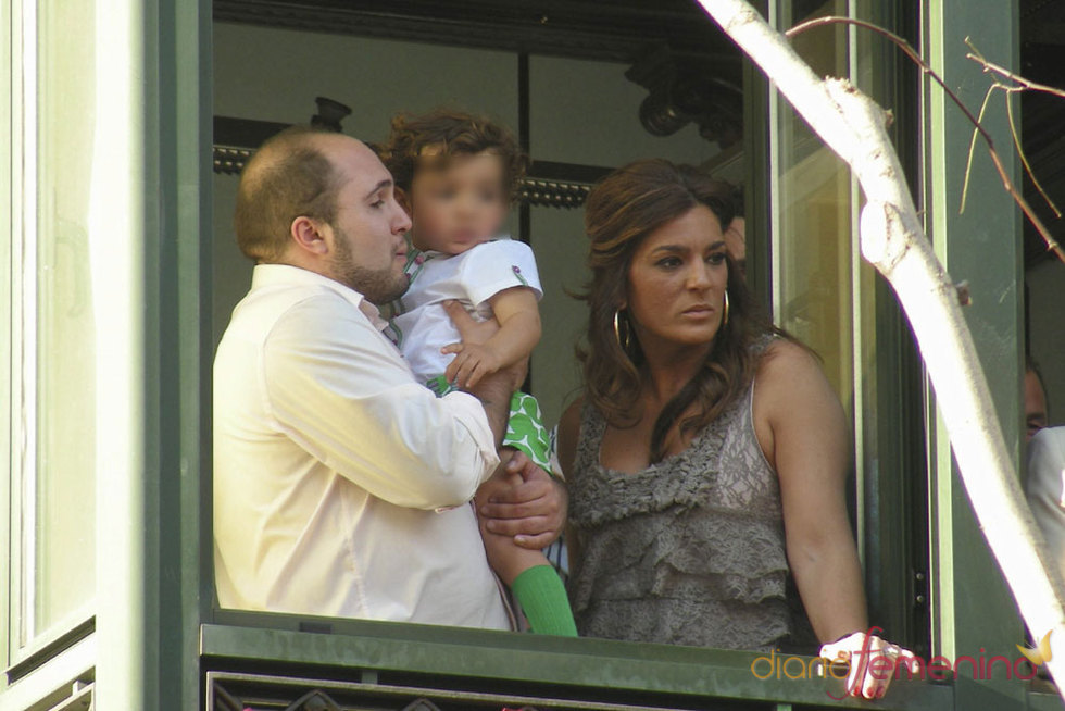 Paquirrín y Raquel Bollo juntos en la Semana Santa de Sevilla