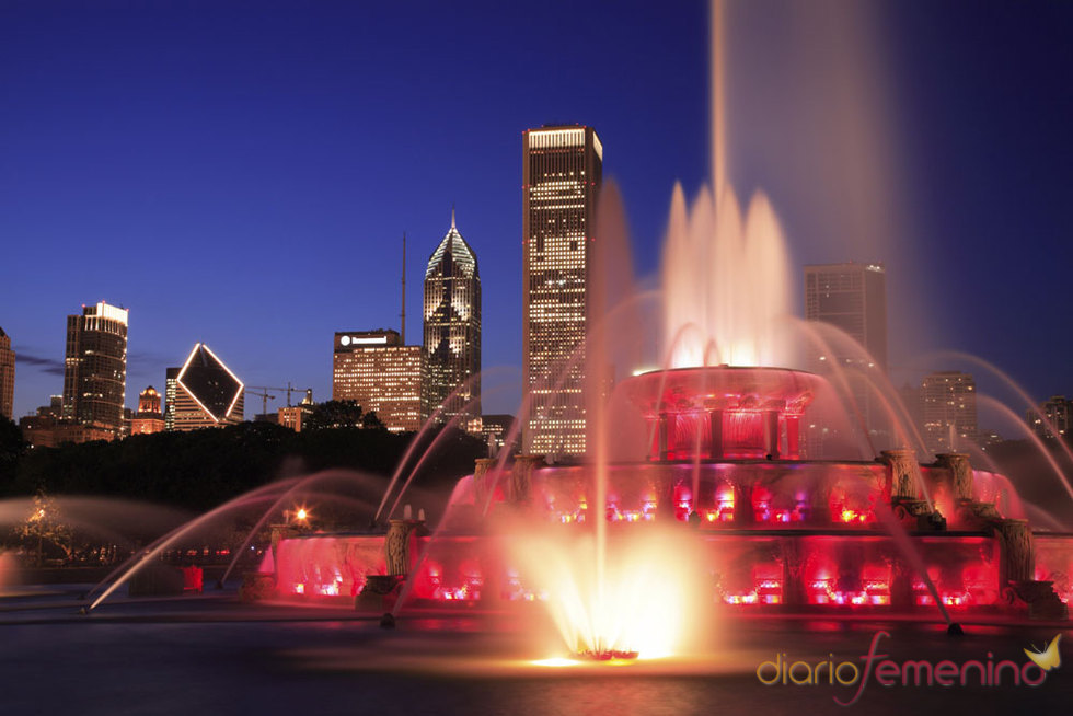 Grant Park en la ciudad de Chicago
