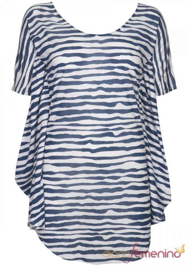 Camiseta con print de Topshop