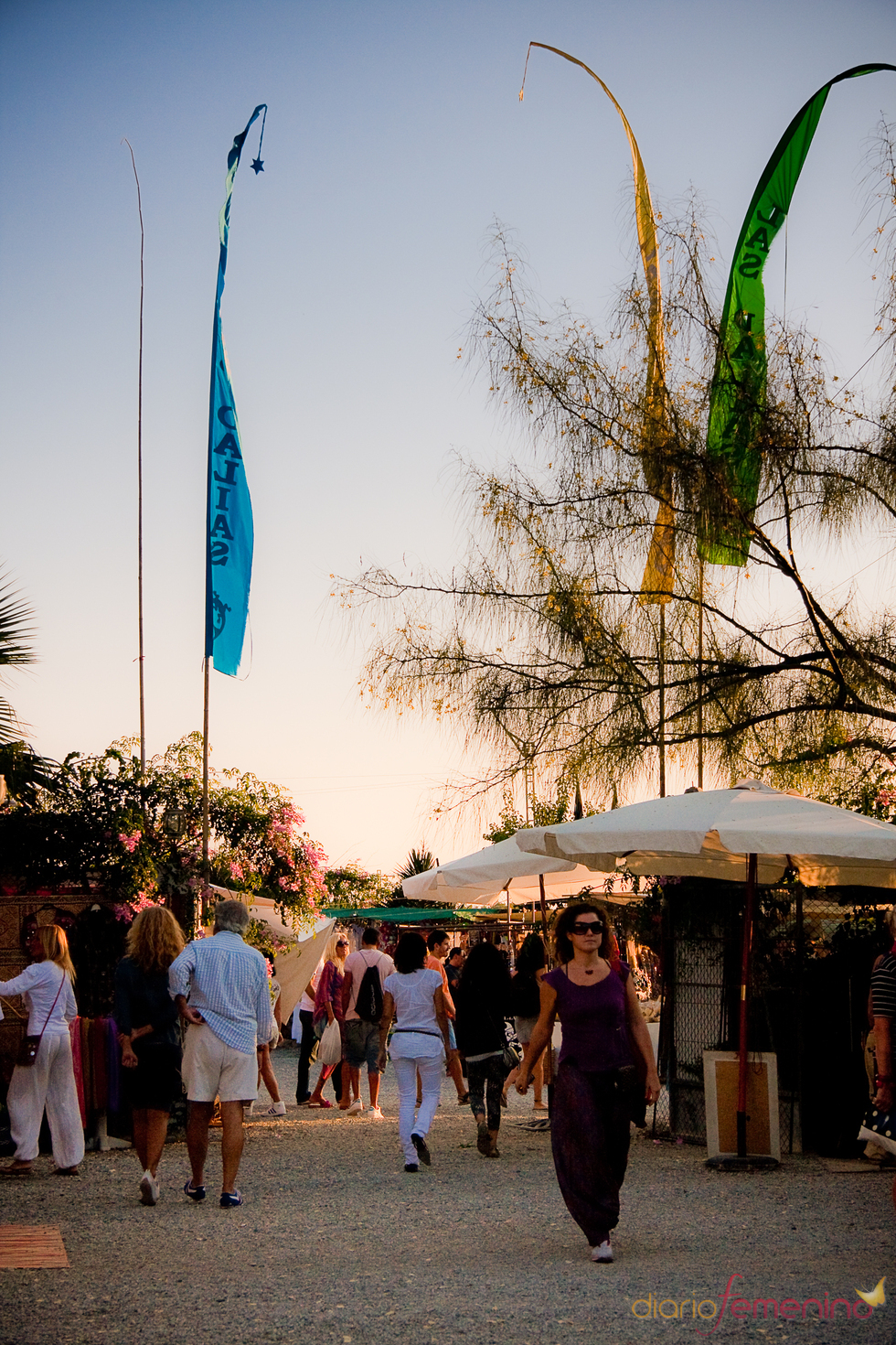 El mercadillo de Las Dalias en Ibiza