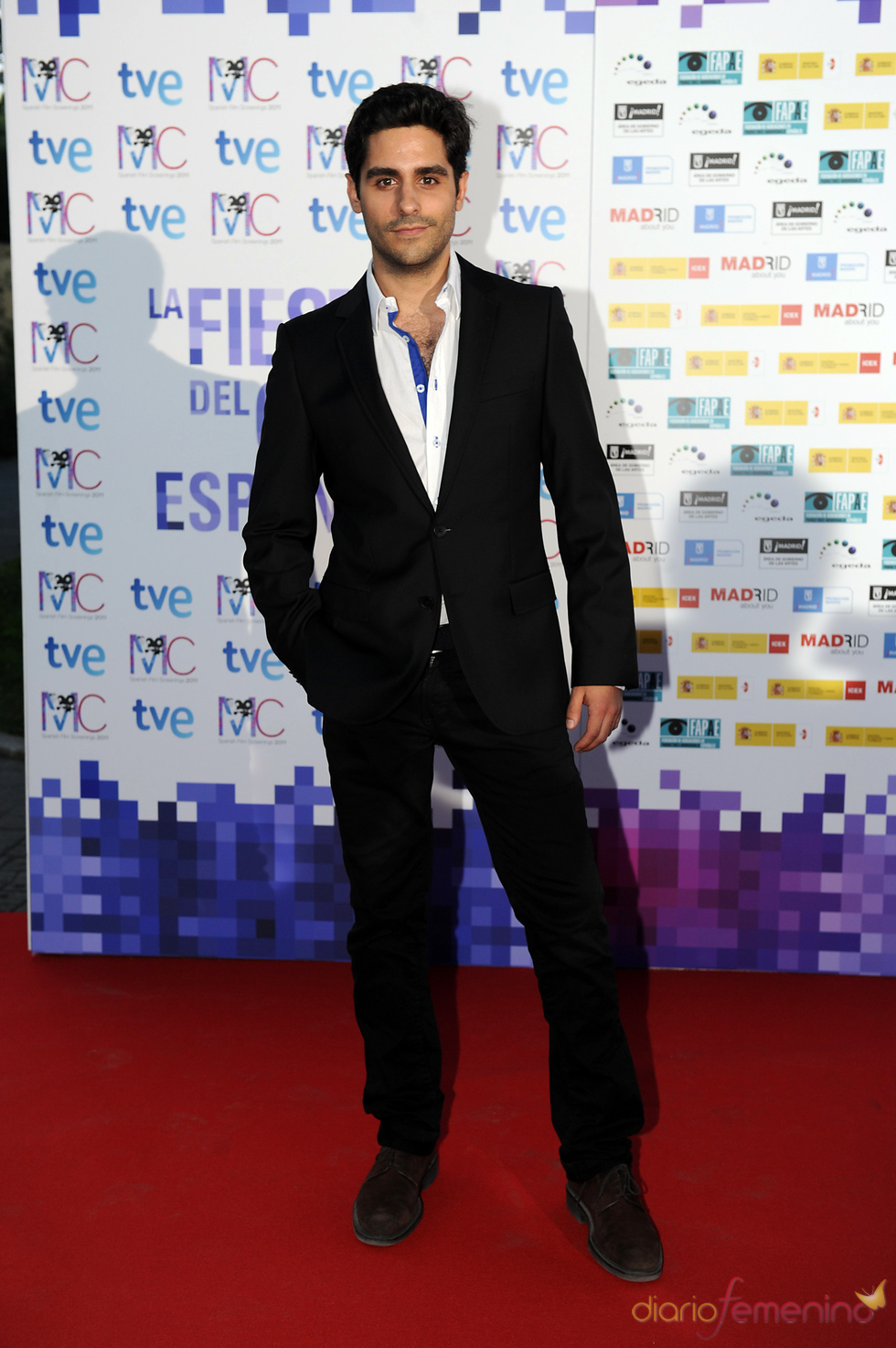 Miguel Diosdado en la Fiesta del Cine español