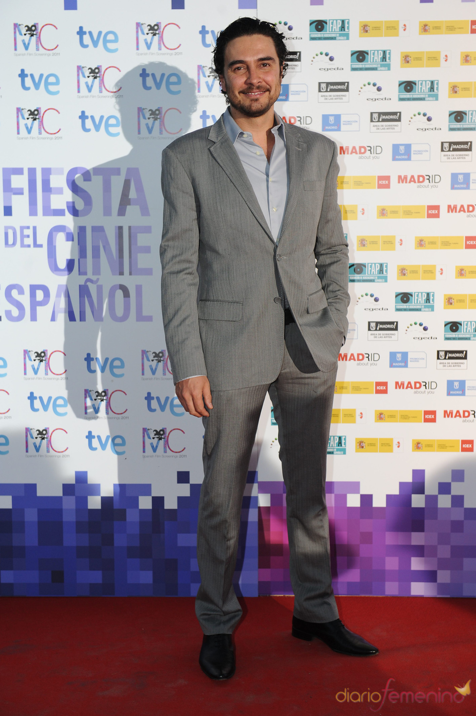 José Manuel Seda en la Fiesta del Cine español