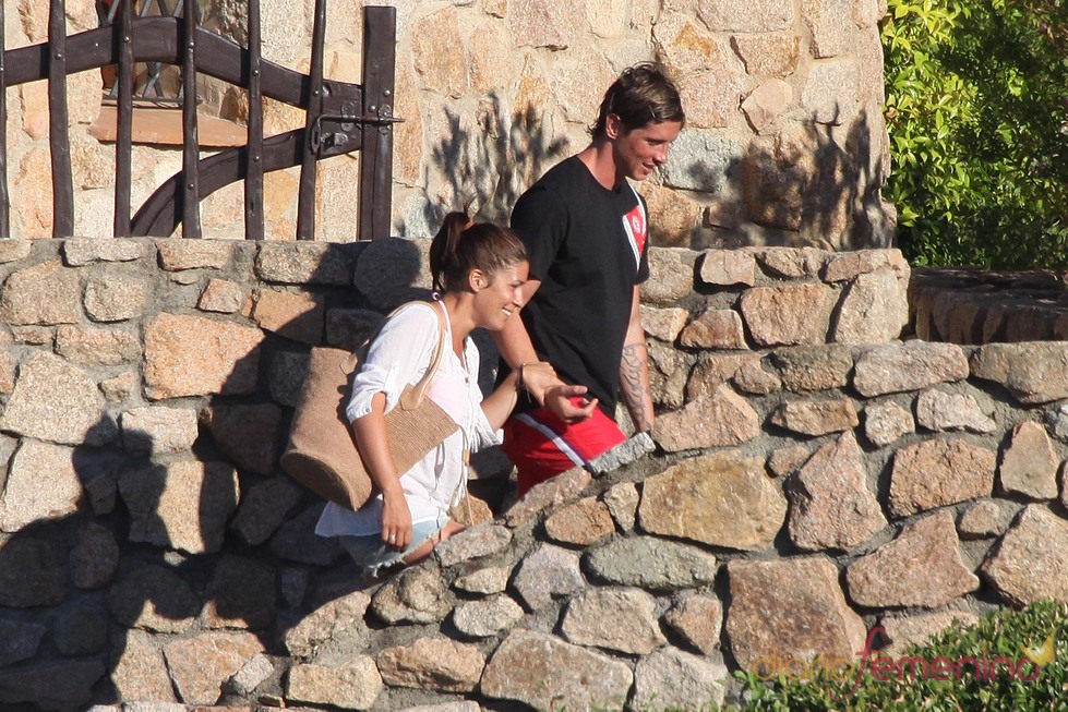 Fernado Torres y Olalla de vacaciones en Cerdeña