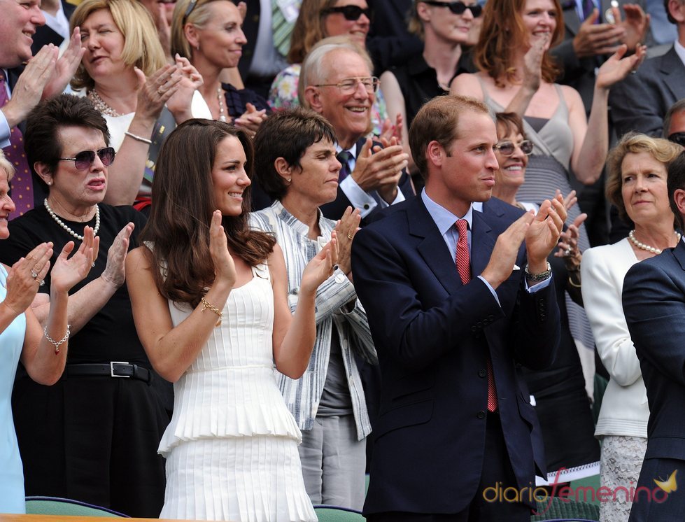 Guillermo de Inglaterra y Kate Middleton acuden al torneo de Wimbledon