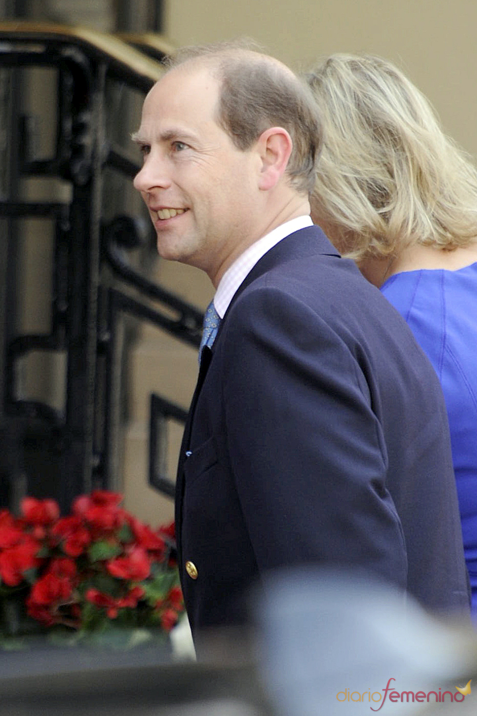 Eduardo de Inglaterra llega a Mónaco para la Boda Real