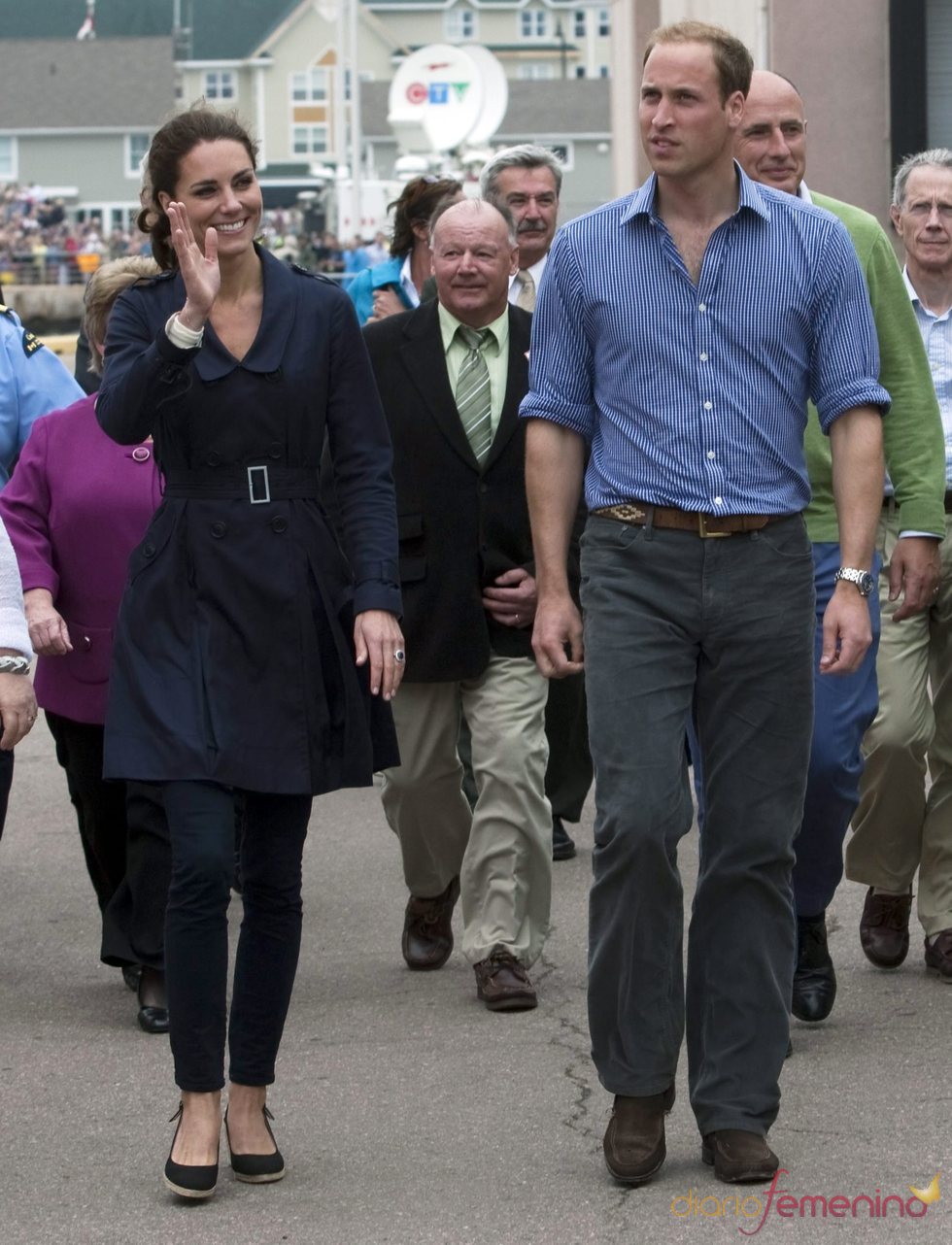 Guillermo de Inglaterra y Kate Middleton llegan a la Isla del Príncipe Eduardo en Canadá
