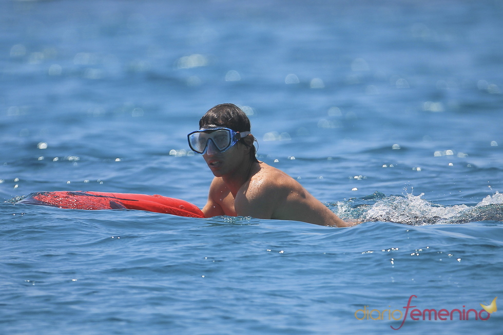 Rafa Nadal, de vacaciones en Ibiza