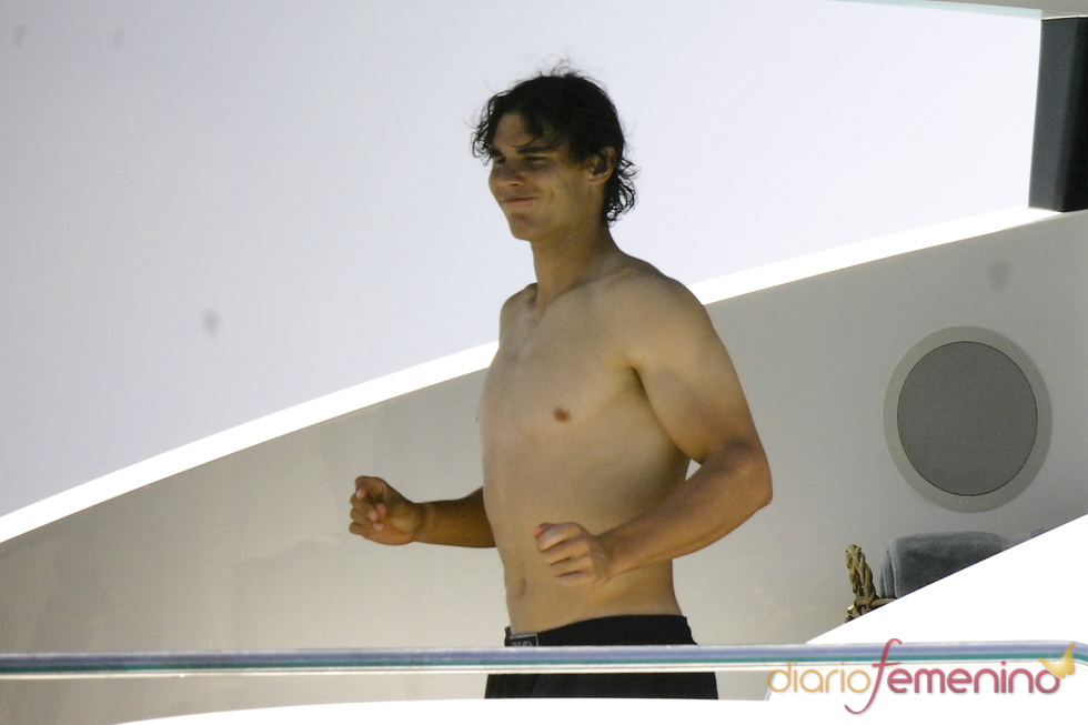 Rafa Nadal disfruta de sus vacaciones en Ibiza