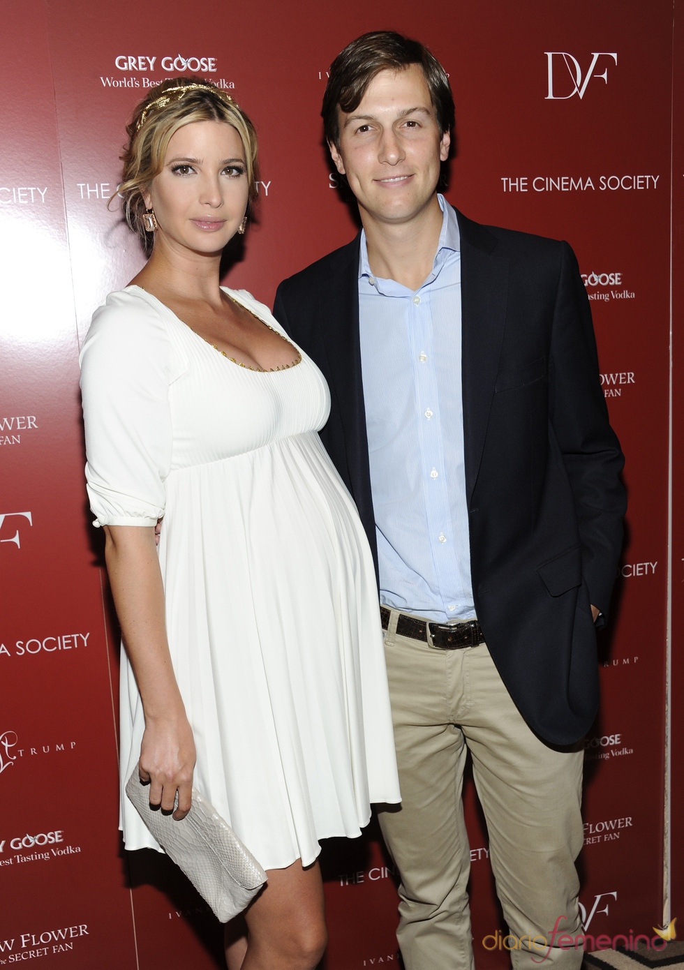 Ivanka Trump y Jared Kushner en el estreno de 'Snow Flower' en Nueva York
