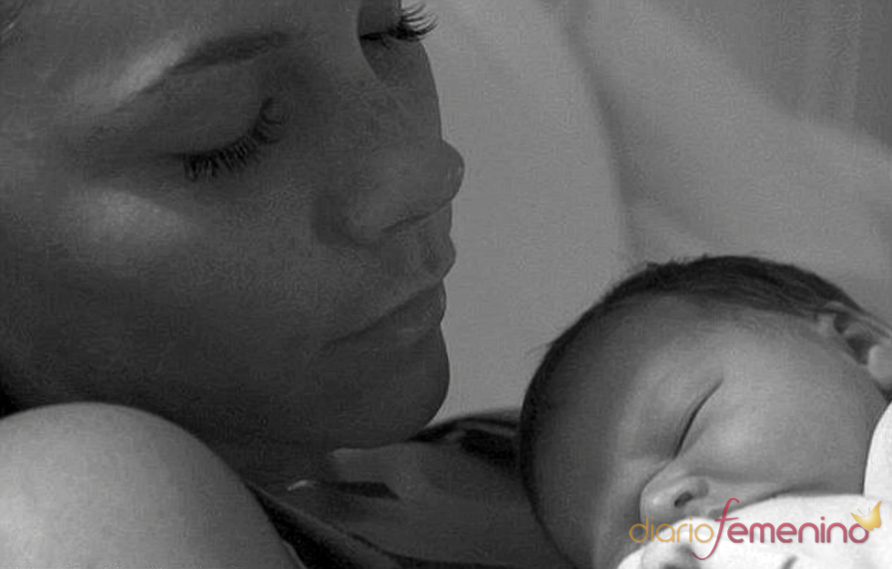 Victoria Beckham con su hija Harper Seven