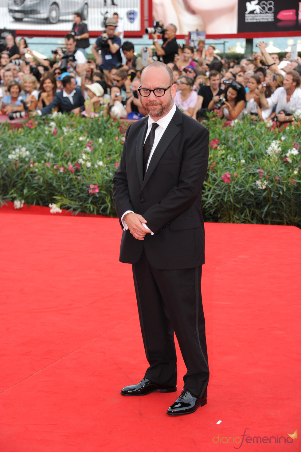 Paul Giamatti llega a la alfombra roja del Festival de Cine de Venecia