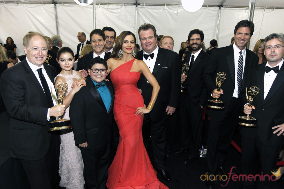 Reparto de 'Modern Family' en los Emmy 2011