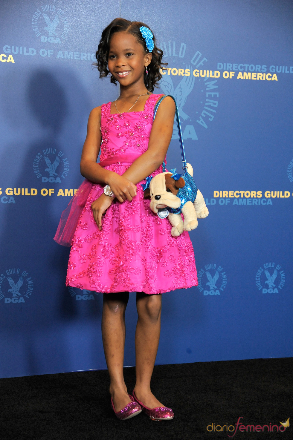 Quvenzhane Wallis en los premios del Sindicato de directores 2013