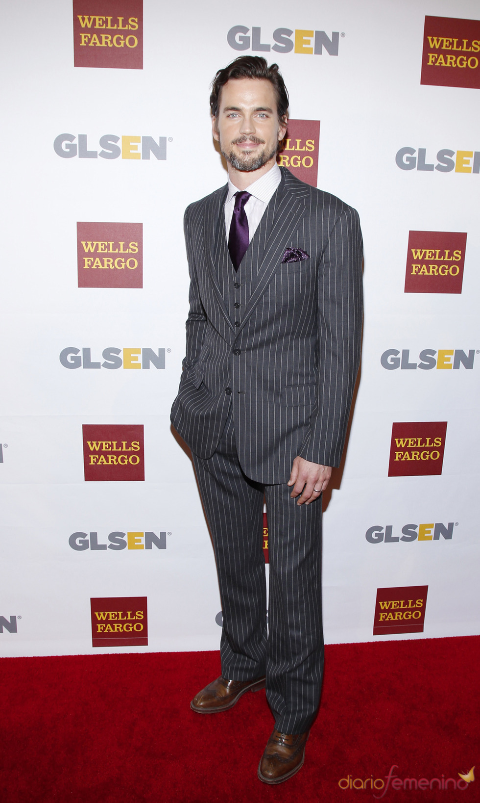 El candidato a encarnar a Christian Grey, Matt Bomer, en los Premios del Respeto 2012