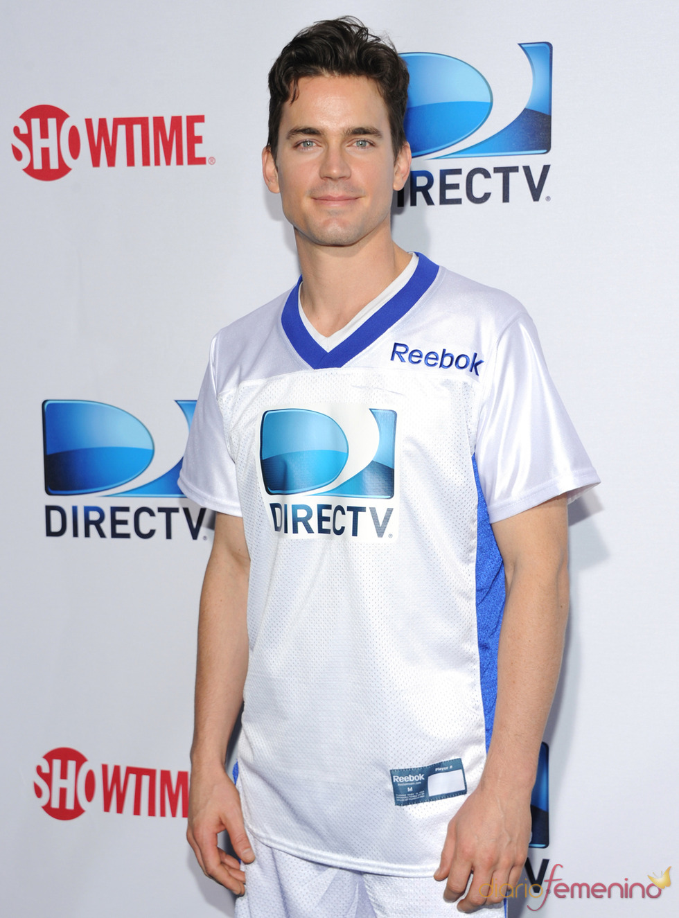 Matt Bomer durante el partido benéfico de fútbol americano en 2013