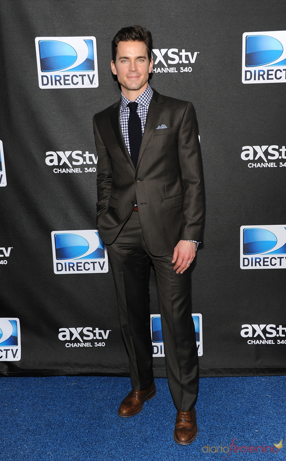 Matt Bomer, favorito para ser Christian Grey, en la fiesta del super sábado de DirecTV en 2013