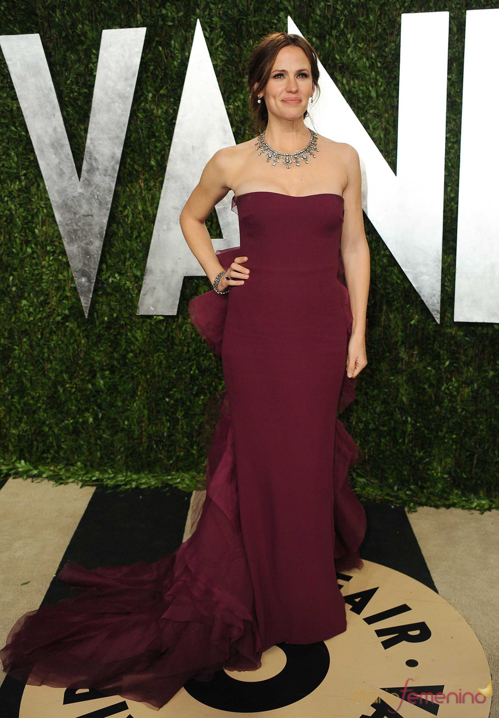 Jennifer Garner en la fiesta de Vanity celebrada tras los Oscar 2013