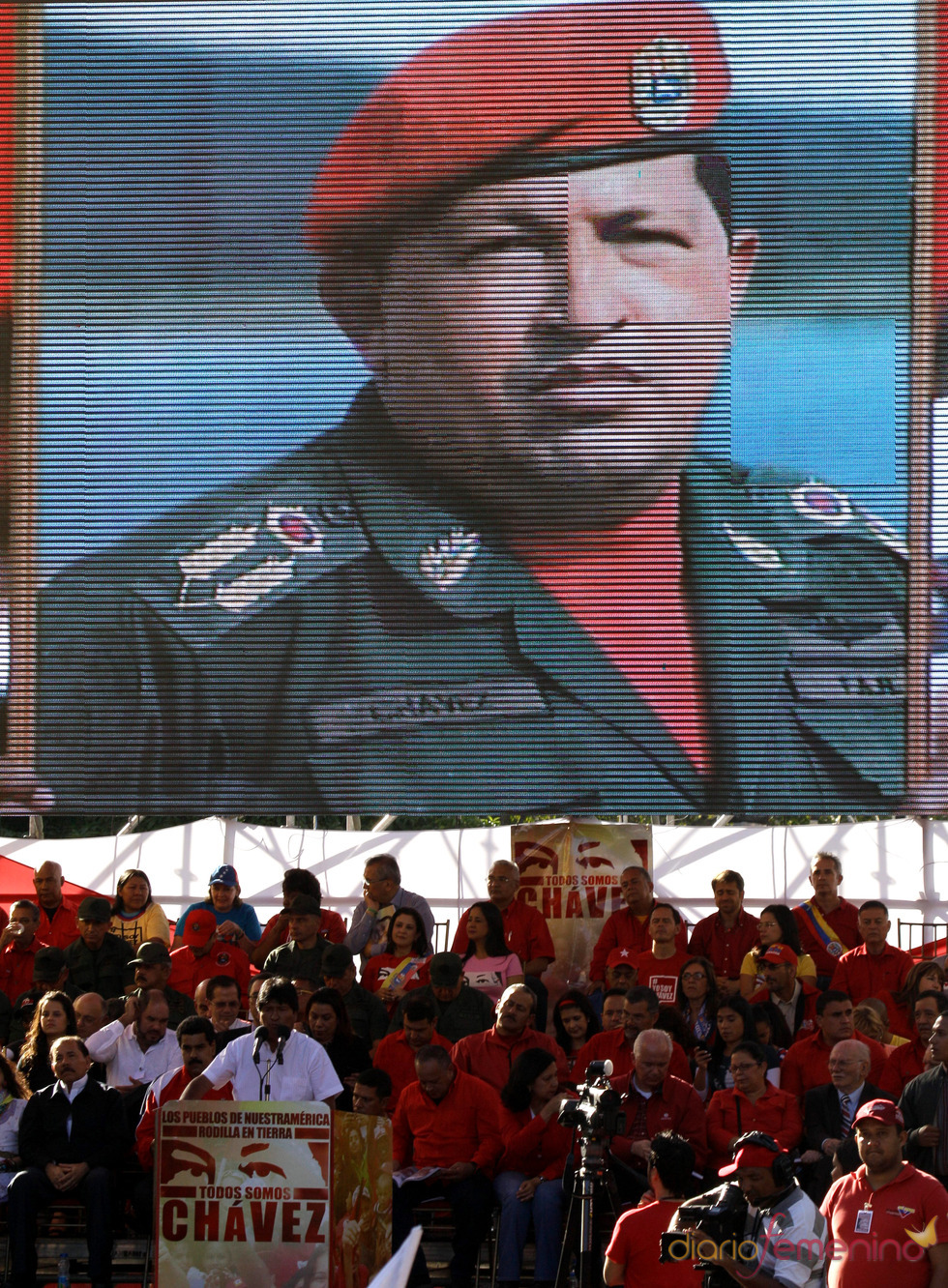 El funeral de Hugo Chávez: legiones de fans