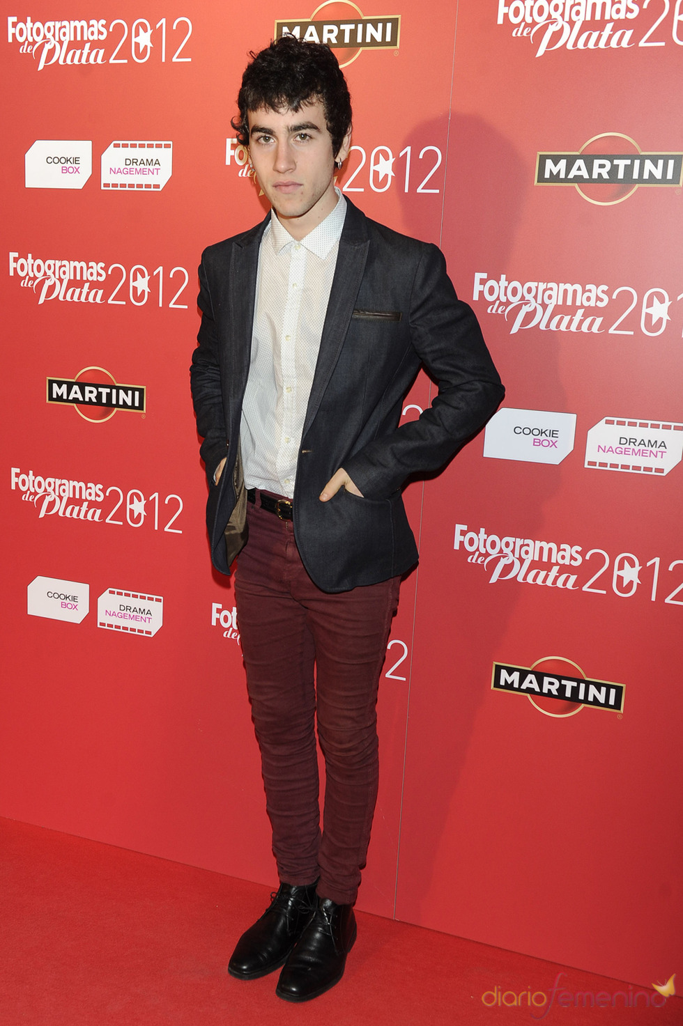 Álex Monner en la alfombra roja de los Fotogramas 2012 Álex Monner en la alfombra roja de los Fotogramas 2012