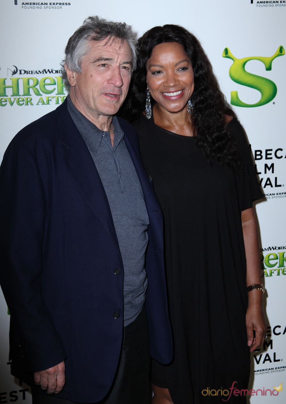 Robert de Niro y Grace Hightower en el Festival de Cine de Tribeca