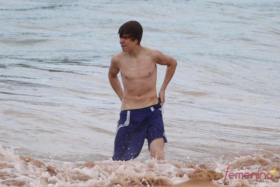 Justin Bieber desnudo
