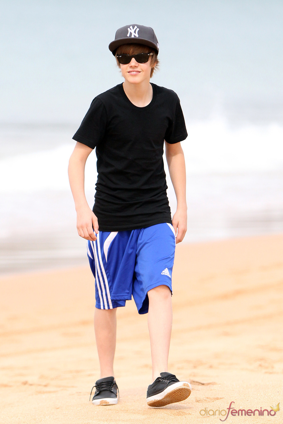 Justin Bieber, look playero