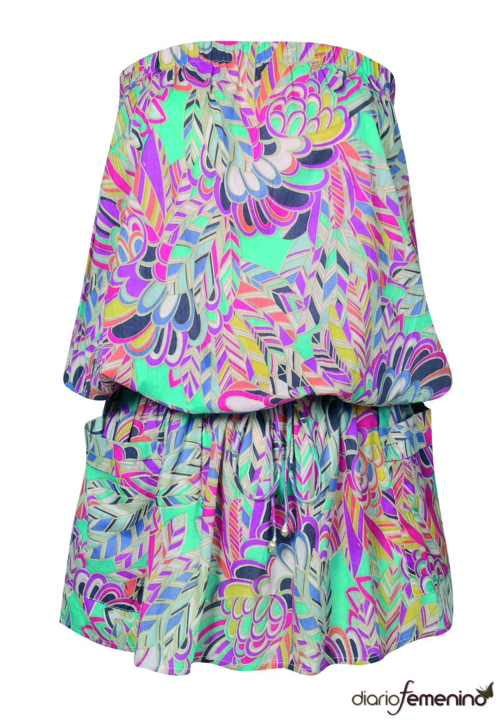 Vestido hippie palabra de honor