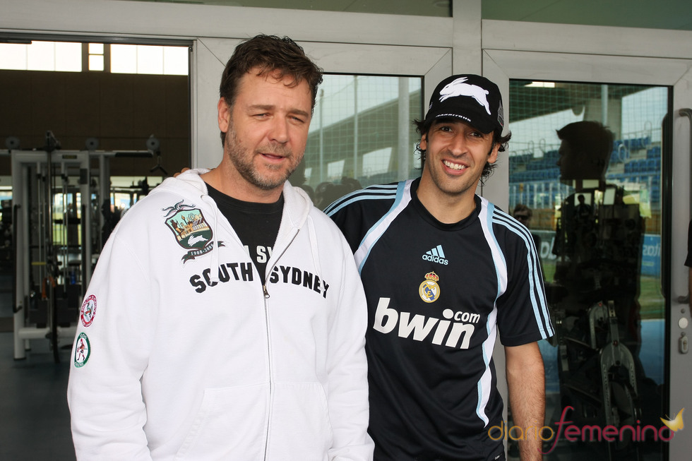 Russell Crowe con Raúl