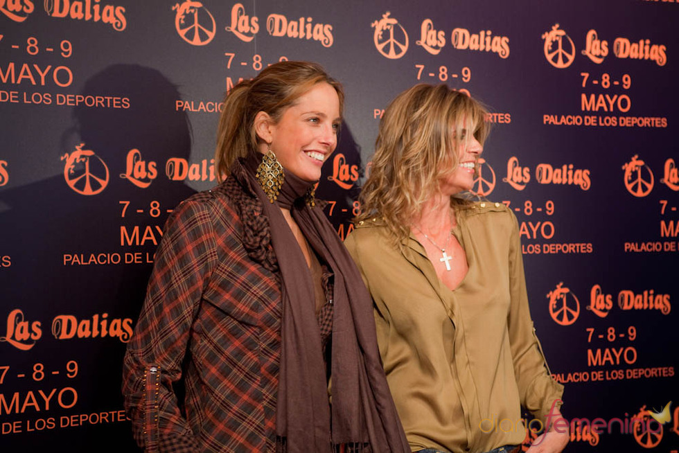 Arantxa de Benito y Estefanía Luyk, fans del mercadillo de Las Dalias
